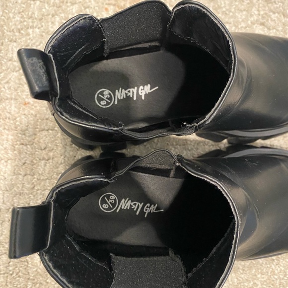Nasty Gal Chunky Platform Boots - Picture 6 of 6